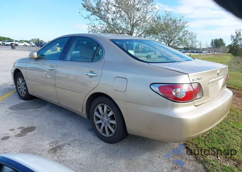 2004 Lexus Es 330 from USA, damaged, VIN JTHBA30G245002490